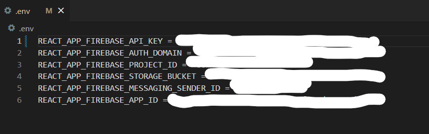 Environment variables